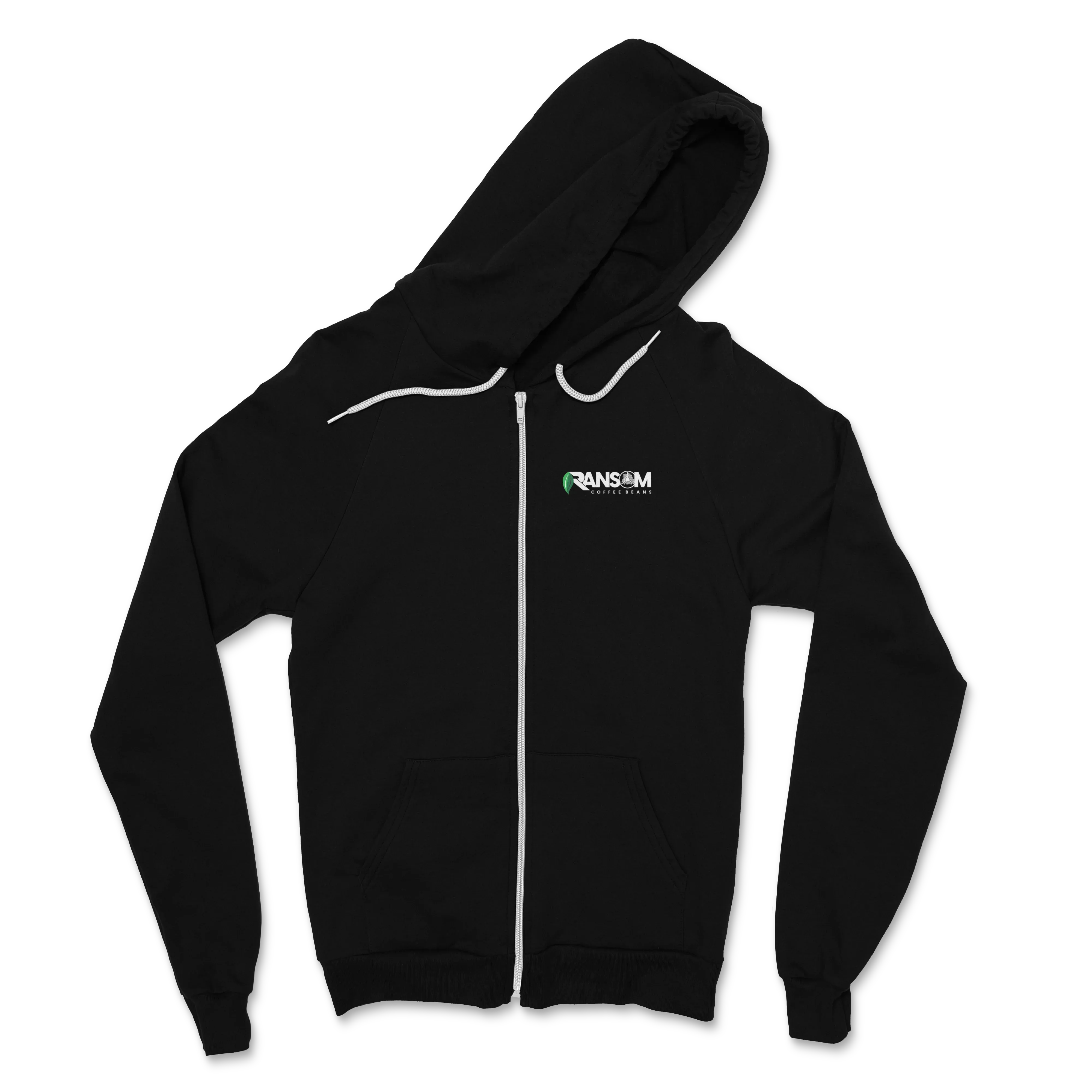 RCB Stickman Premium Full Zip Hoodie - Ransom Coffee Beans