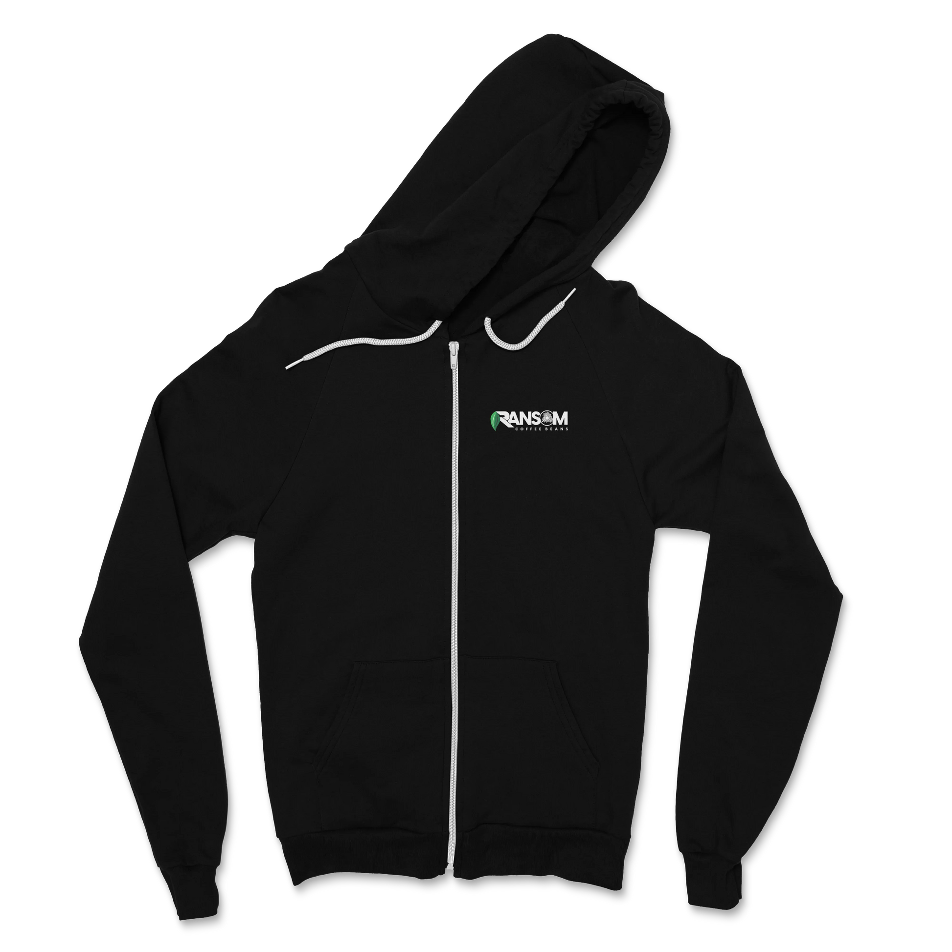RCB Stickman Premium Full Zip Hoodie - Ransom Coffee Beans