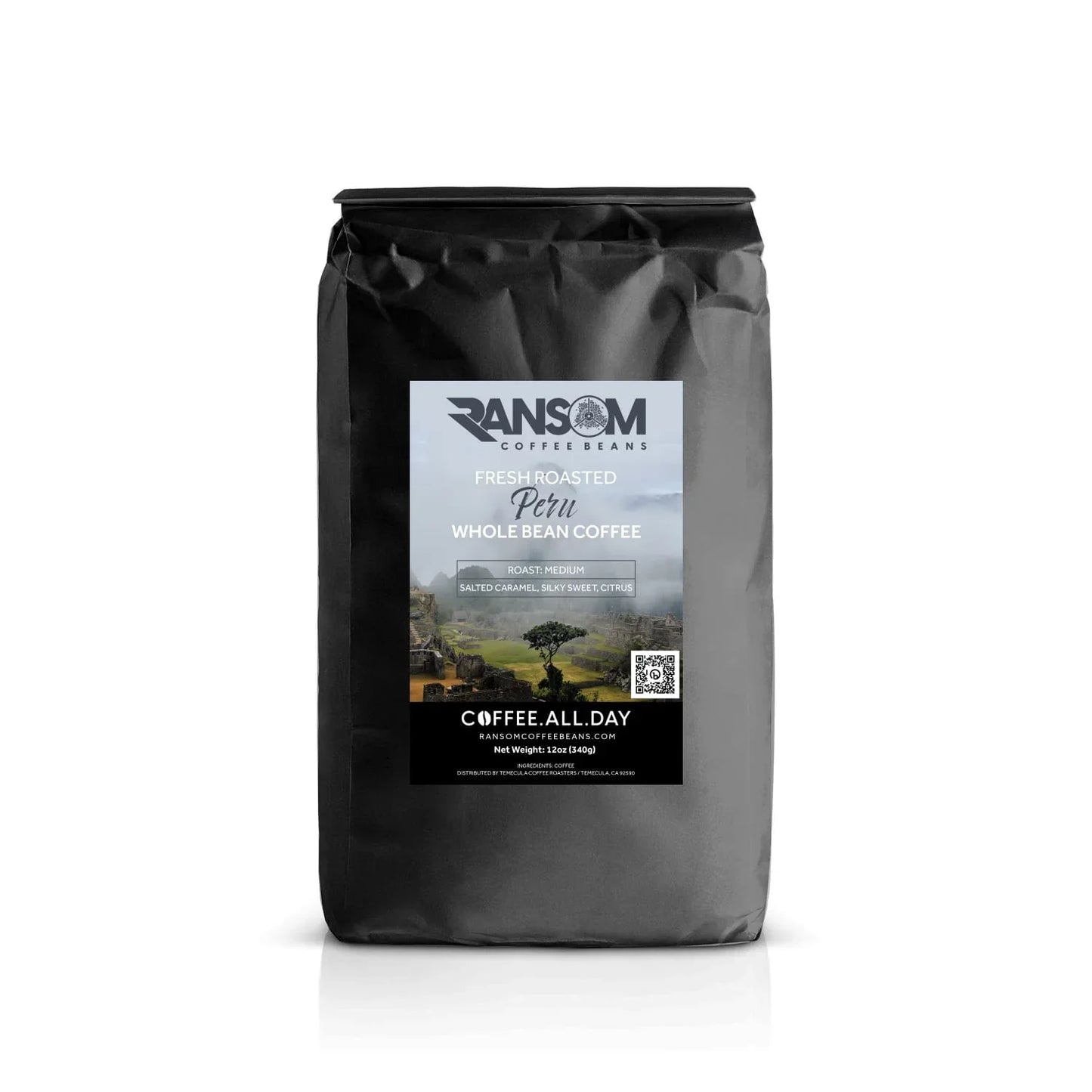 Peru - Medium Roast Salted caramel, silky sweet, citrus - Ransom Coffee Beans