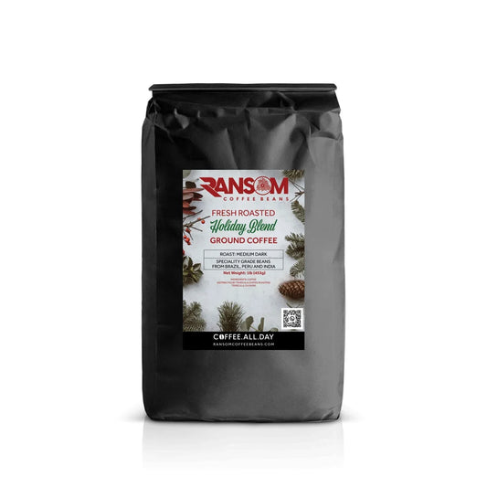 Holiday Blend - Dark blend: Brazil, Peru & India - Ransom Coffee Beans