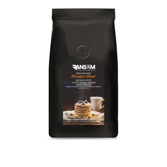 Breakfast Blend 12 Pack Cups - Ransom Coffee Beans